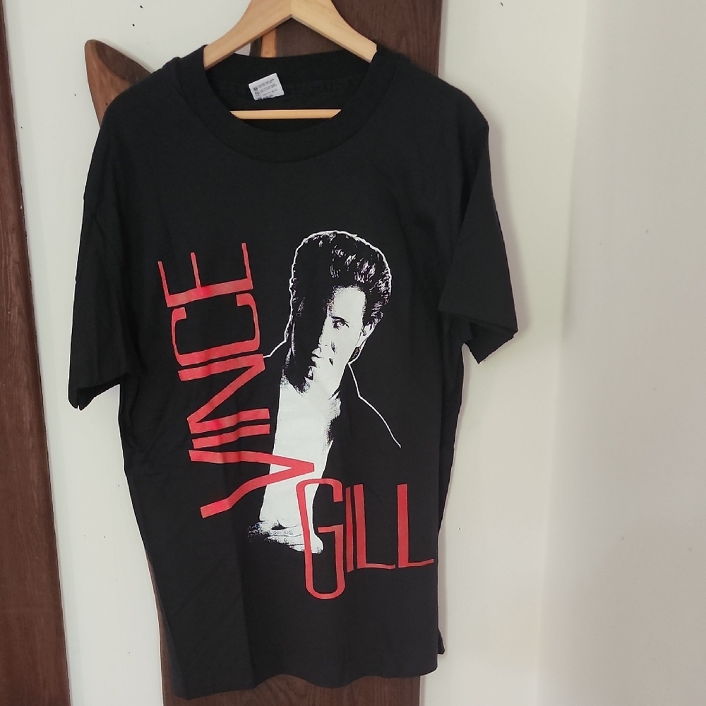 Vintage Vince Gill 92 Tour Tee Anvil Size XL